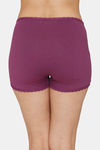 Zivame Medium Rise Full Coverage Boyshorts - Purple Passion — thumbnail 2